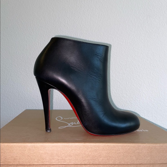 Christian Louboutin Belle 100 Calf Booties US 8.5 - Picture 3 of 8